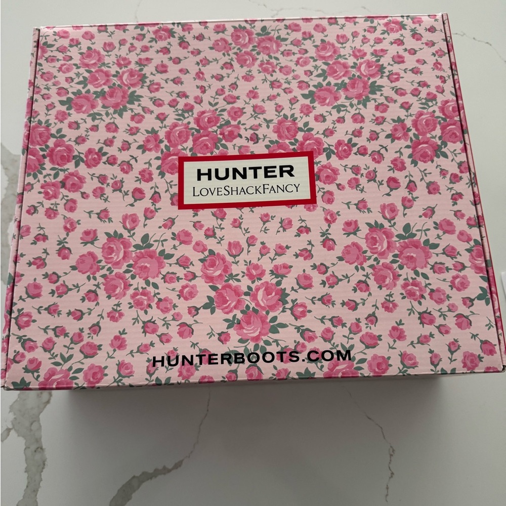 LoveShackFancy Pink Floral Ankle Boots Size 9 - new in box - Picture 9 of 9